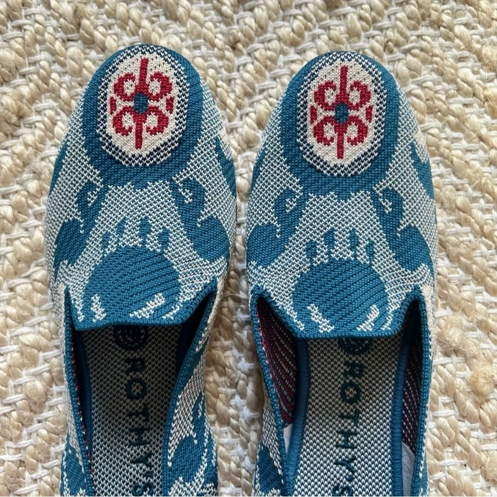 Rothy's Moroccan Teal Loafers - Picture 5 of 7